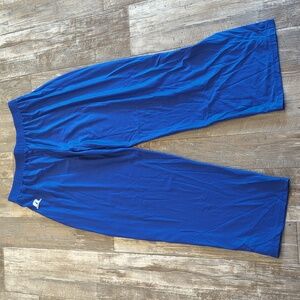 RUSSELL Athletic men's tear away pants royal blue sz Large elastic waist TALL